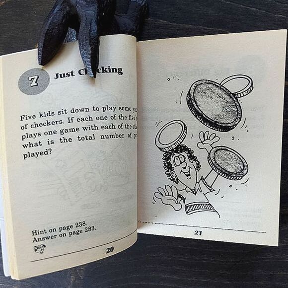 Vtg Kid's Book | Little Big Book of Math Puzzles - Picture 6 of 16